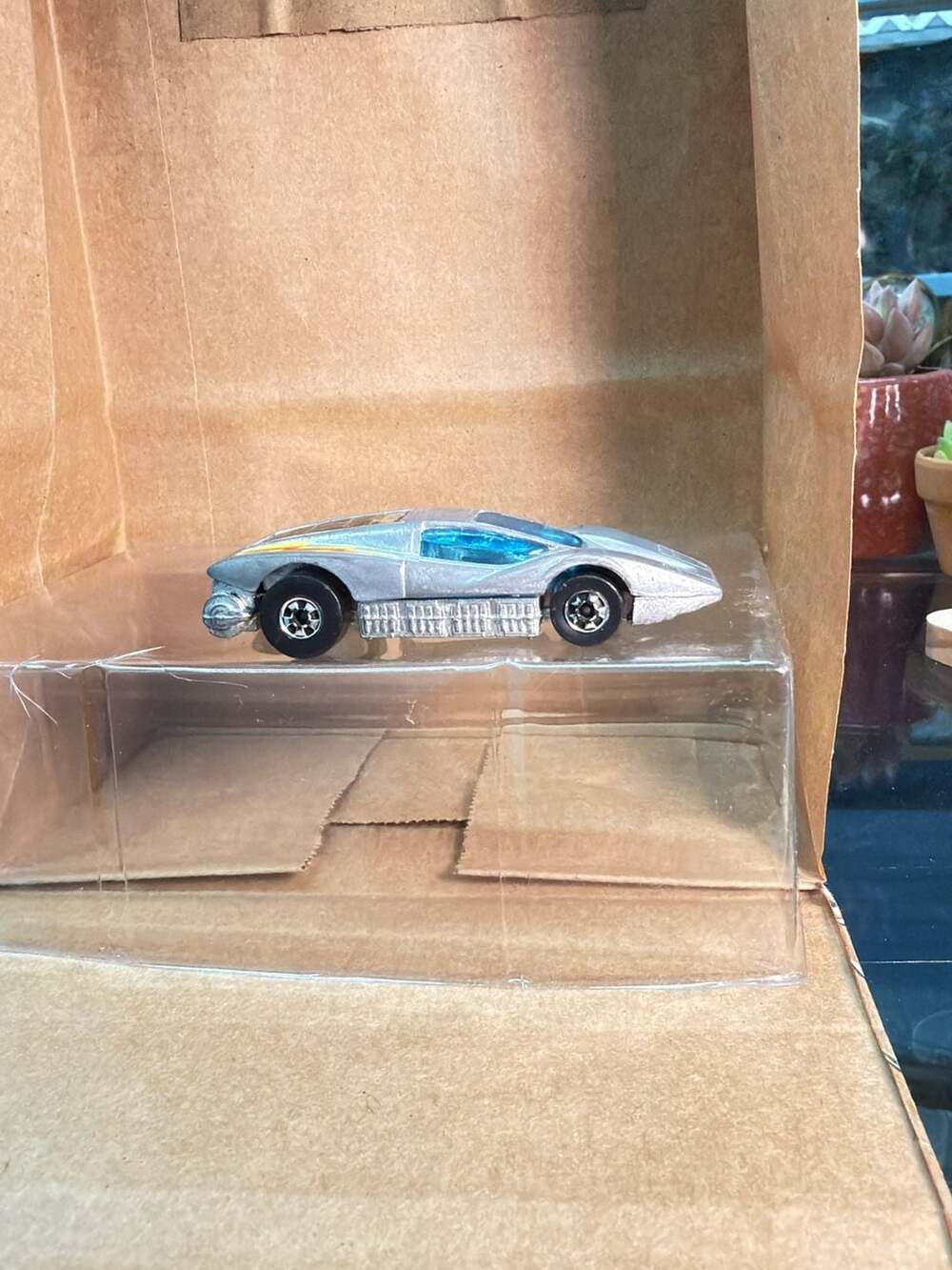 Hot Wheels Large Charge Super Chromes Diecast Toy Car